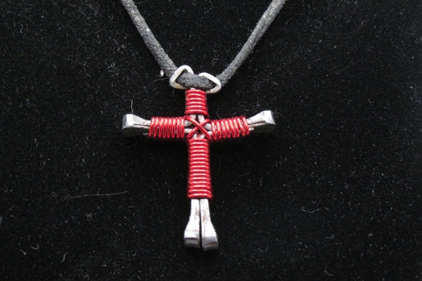 Red Disciple's Cross